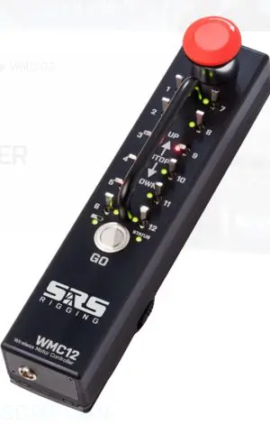 SRS WMC12-G3 Wireless Control set GMC12 3U, Local/W/Off-sw, battery, hand remote 