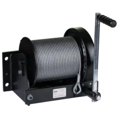 SVERO Håndvinsj 300 kg - ( 8mm Wire) Safe automatic load pressure brake