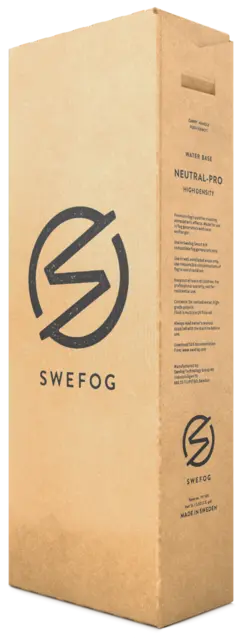 Swefog HAZE Fluid MD, Bag-In-Box 5L Vannbasert væske, Hengtid 30-60 min. BIB 