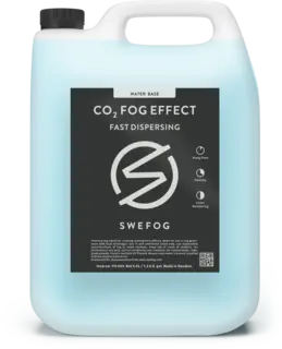Swefog CO2 FOG , FAST dispersing, 5L Vannbasert, effect to mimic CO2