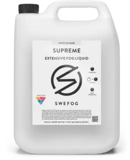 Swefog Supreme extensive, 5L Oil based,for N2/CO2 fog generators only