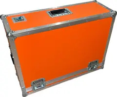 Amptown Flightcase Orange, innvendig mål: 650 x 203 x 430