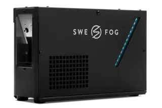 Swefog K1 Hazer 1500W Silent DMX, RDM Uses BIB 3L,13 Kg, Add: Powercon cable
