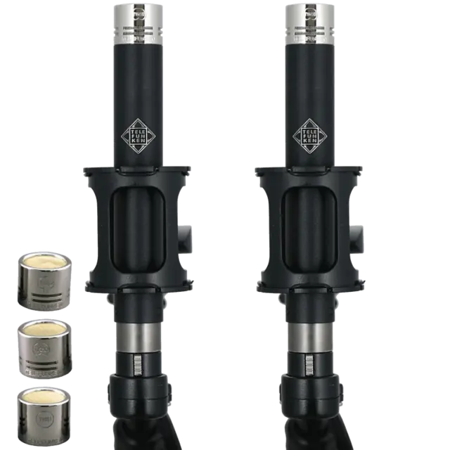 Telefunken M60 FET Master Stereo Set Small Diaphragm Condenser Mic 