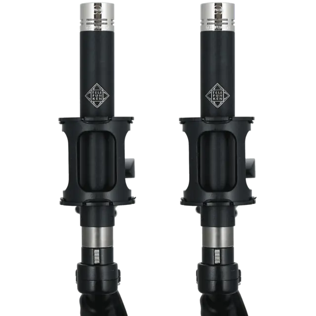Telefunken M60 FET Cardioid Stereo Set Matched Stereo Pair of M60 FET Cardioid 