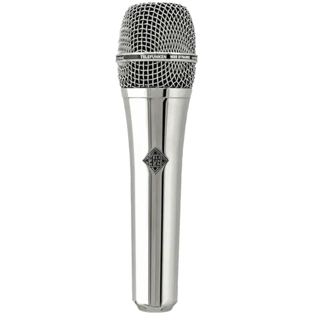 Telefunken M80 Chrome Dynamic Mic with Supercardioid  Pattern 