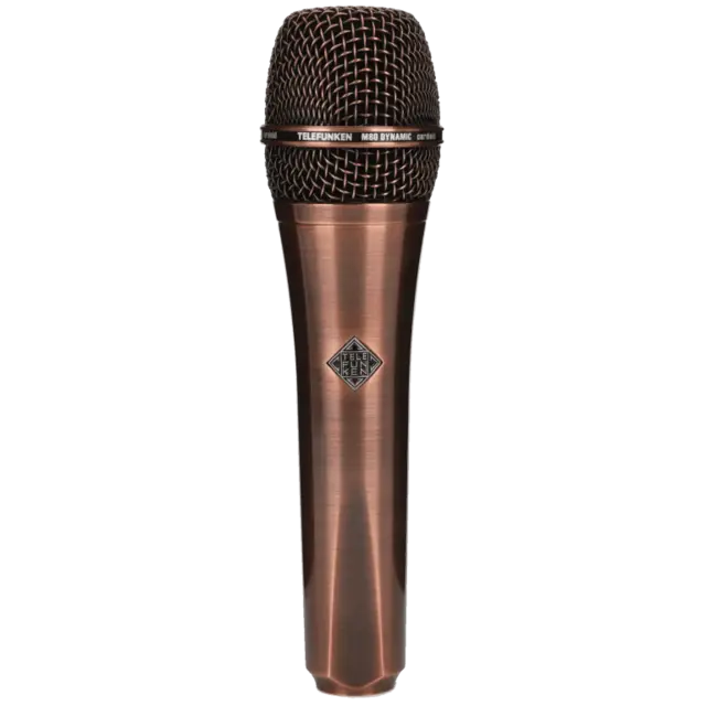 Telefunken M80 Copper Dynamic Mic with Supercardioid  Pattern 