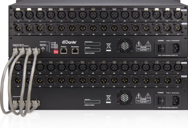 UNiKA NB-1616 16 chan. Dante-I/O Interface 