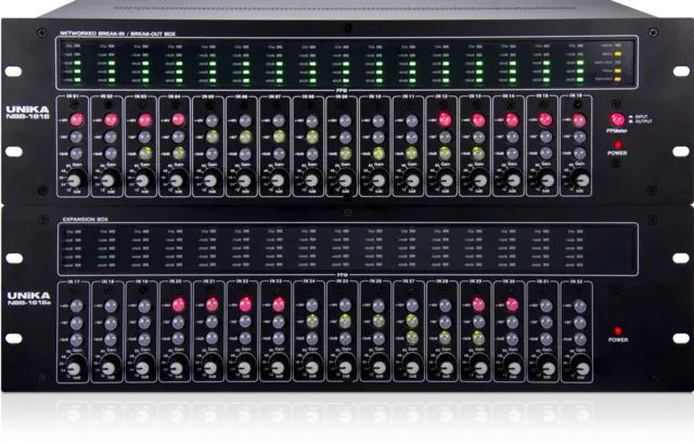UNiKA NB-1616 16 chan. Dante-I/O Interface 
