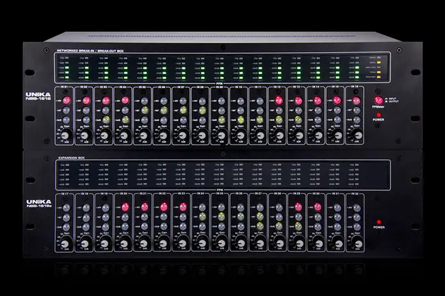 UNiKA NB-1616 16 chan. Dante-I/O Interface 