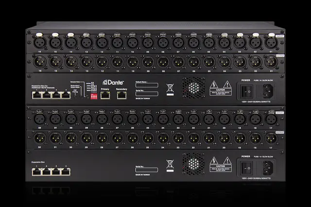 UNiKA NB-1616 16 chan. Dante-I/O Interface 