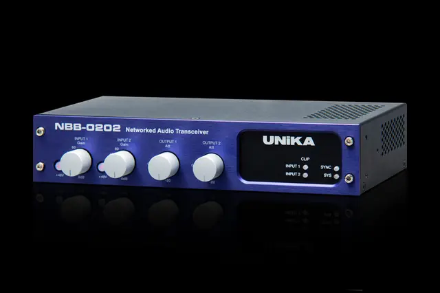 UNiKA NBB-0202 Bidirektionalt Dante-Interface 