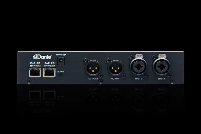 UNiKA NBB-0202 Bidirektionalt Dante-Interface 