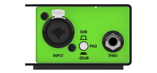 UNiKA PRO-ONE Passive DI Box Passive line DI Box with custom Iso 