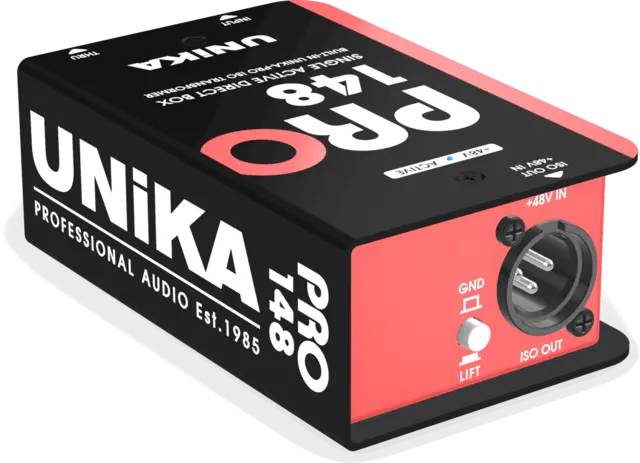 UNiKA PRO-148 Active DI box Active 48V DI Box with custom Iso 