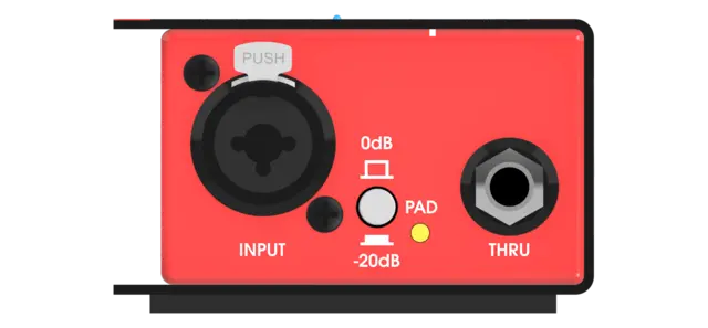 UNiKA PRO-148 Active DI box Active 48V DI Box with custom Iso 