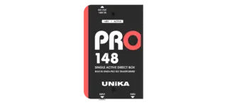 UNiKA PRO-148 Active DI box Active 48V DI Box with custom Iso