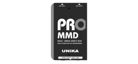 UNiKA PRO-MMD Multimedia DI Passive Stereo, Custom ISO