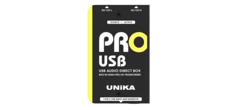 UNiKA PRO-USB Di Box USB-C, 192Khz/32bit DAC