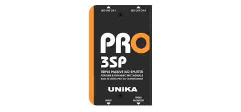 UNiKA PRO-3SP Splitter Triple Passive Iso Splitter