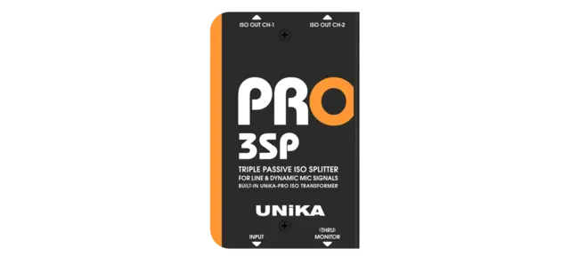 UNiKA PRO-3SP Splitter Triple Passive Iso Splitter 