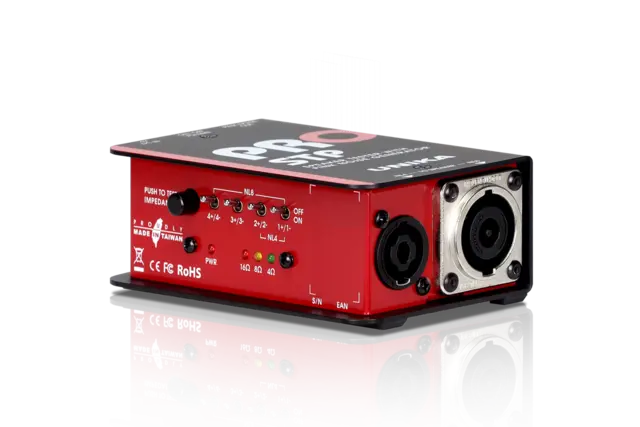 UNiKA PRO-STP Høyttalertester Pink noise, impedanstest, XLR/NL4/NL8 