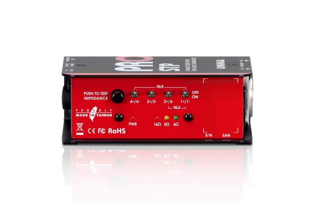 UNiKA PRO-STP Høyttalertester Pink noise, impedanstest, XLR/NL4/NL8 