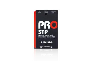 UNiKA PRO-STP Høyttalertester Pink noise, impedanstest, XLR/NL4/NL8