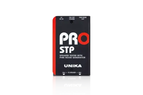 UNiKA PRO-STP Høyttalertester Pink noise, impedanstest, XLR/NL4/NL8