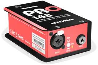 UNiKA PRO-148 Active DI box Active 48V DI Box with custom Iso