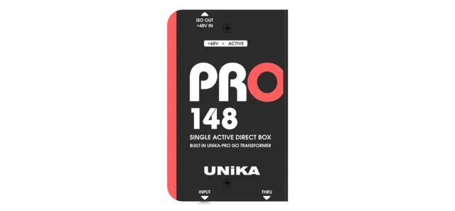 UNiKA PRO-148 Active DI box Active 48V DI Box with custom Iso 