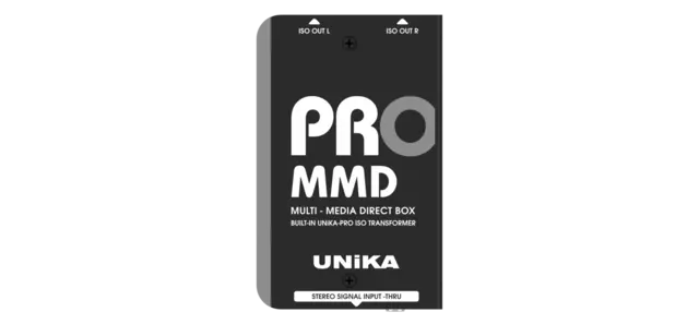 UNiKA PRO-MMD Multimedia DI Passive Stereo, Custom ISO 