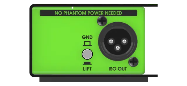 UNiKA PRO-ONE Passive DI Box Passive line DI Box with custom Iso 