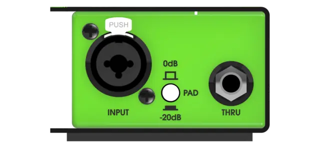UNiKA PRO-ONE Passive DI Box Passive line DI Box with custom Iso 