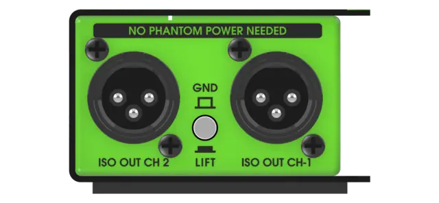 UNiKA PRO-TWO Passive DI box Passive Dual Line DI Box with Custom ISO 