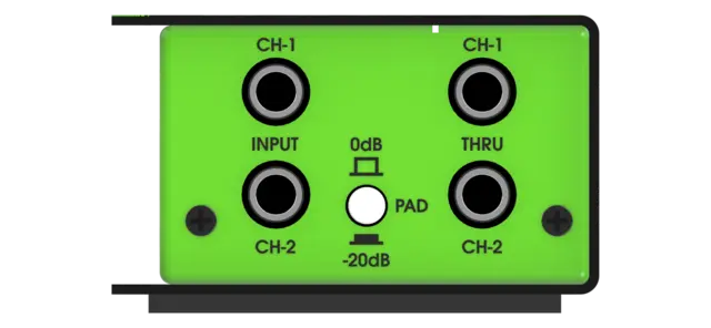 UNiKA PRO-TWO Passive DI box Passive Dual Line DI Box with Custom ISO 