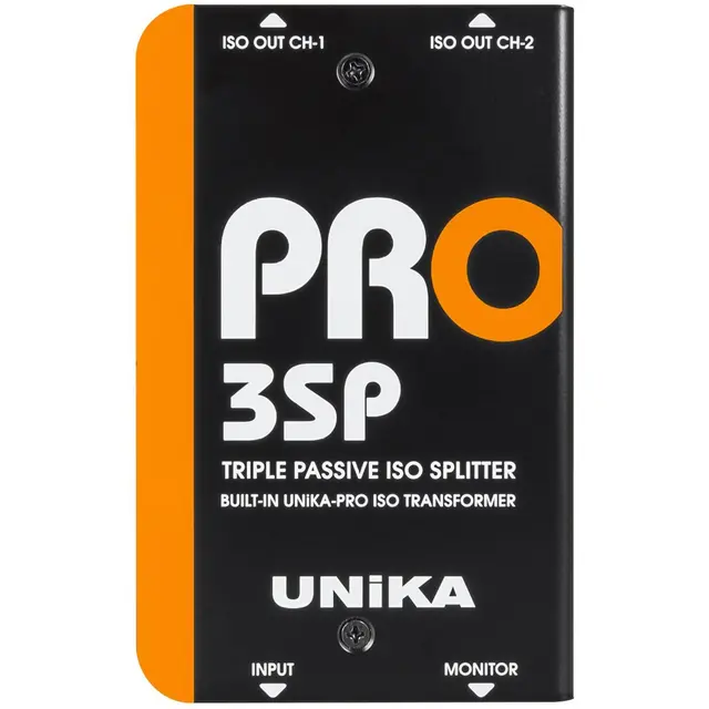 UNiKA PRO-3SP Splitter Triple Passive Iso Splitter 