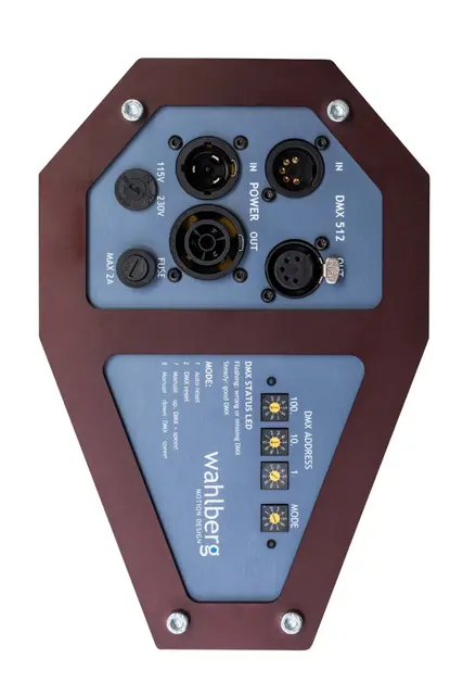 Wahlberg Winch 10 Cable DMX-vinsj med strøm og DMX 