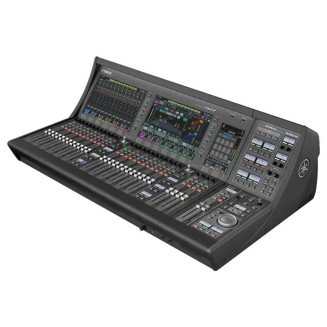 Yamaha DM7 +  EX ekspansjonsenhet 32/16 local IO, 144/144 Dante 