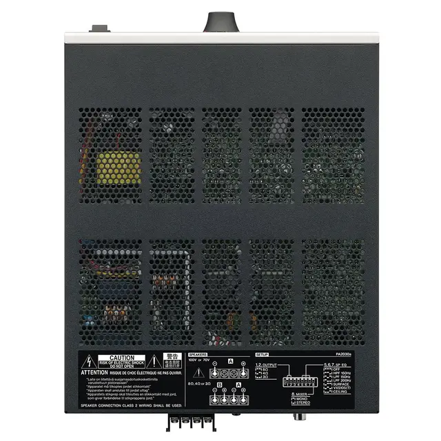 Yamaha PA2030a Effekt Forsterker 60W x1ch, 70V/100V 
