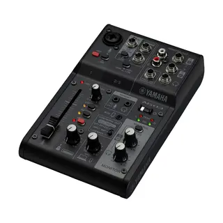 Yamaha AG03MK2 3 ch live streaming mixer with USB audio