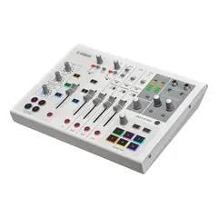 Yamaha AG08WH, 8 ch live streaming mixer Mixer with USB audio I/F, Sofware bundle