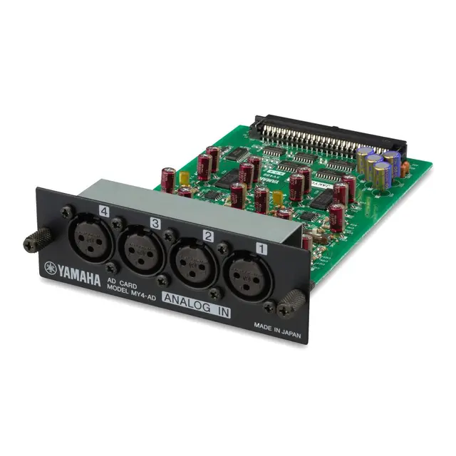 Yamaha MY4-AD 4-channel line-level analog input card 
