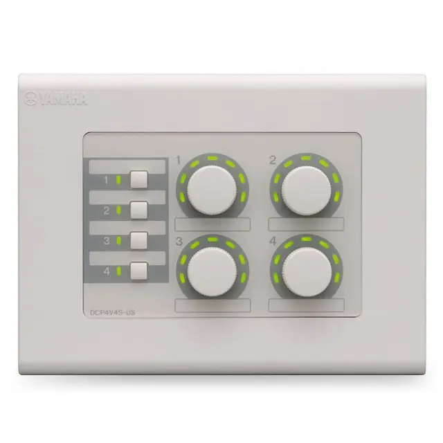 Yamaha DCP4V4S WALL remote MTX 4 vol 4 switch 