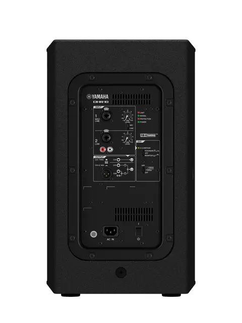 Yamaha DHR10 2-way Active 1.4” HF and a 10" LF 