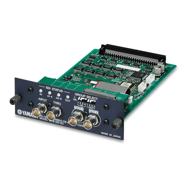 Yamaha MY8-SDI-ED HD-/SD-SDI embed/de-embed card 