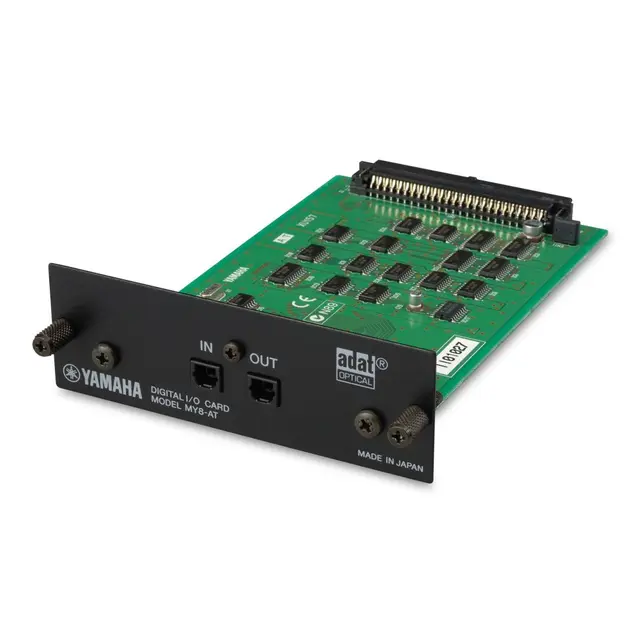 Yamaha MY8-AT, 8-channel ADAT I/O card Optical I/O connectors 