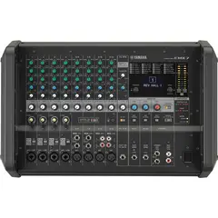 Yamaha EMX7, 2x 600W [4O] 12 Line Inputs (8 mono + 4 stereo)