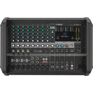 Yamaha EMX7, 2x 600W [4O] 12 Line Inputs (8 mono + 4 stereo)
