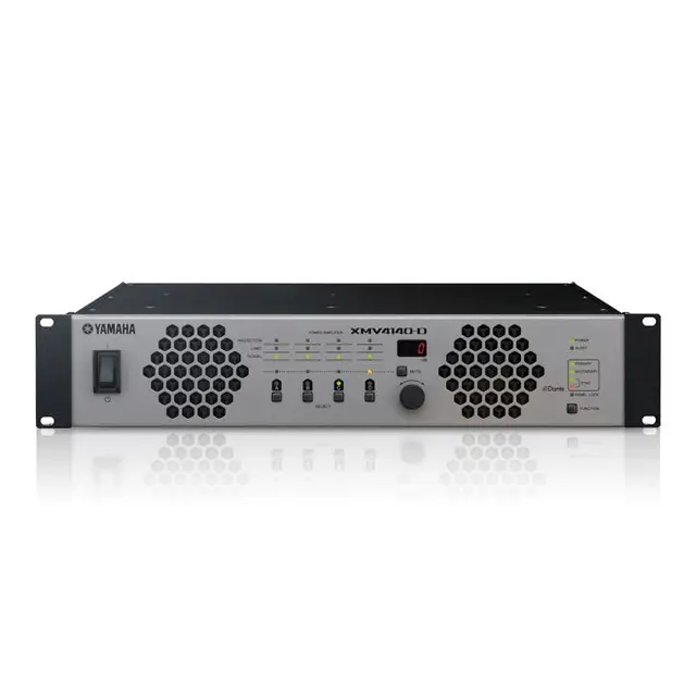 Yamaha XMV4140-D Dante  Multichannel Amp 4x140W @8/4Ohm. 2x280W m/Dante 